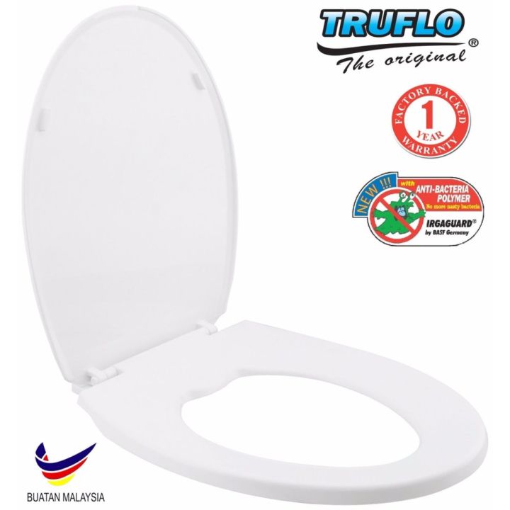 TRUFLO Toilet Seat Ideal 101 Toilet Seat & Cover Round Shape Watertec