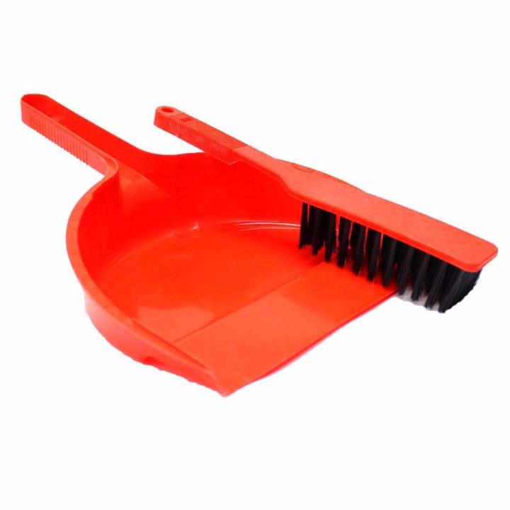 AS Cleaning Dustpan and Brush Set (H20013) Lazada