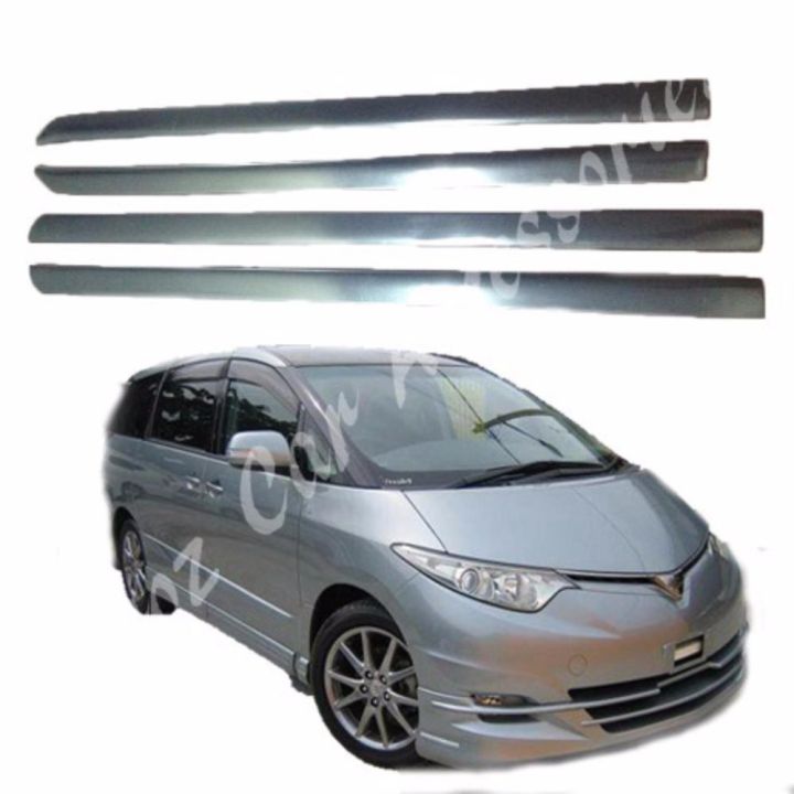 TOYOTA ESTIMA OLD SIDE MOULDING CHROME ACR50 / ESTIMA SIDE LINING