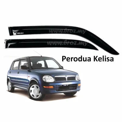 Air Press Window Door Visor Wind Deflector for Kelisa (4PCS/SET)