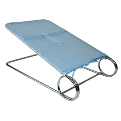 BEBECOM Dismnatle-able Baby Bouncer Large Chrome (Blue Net)