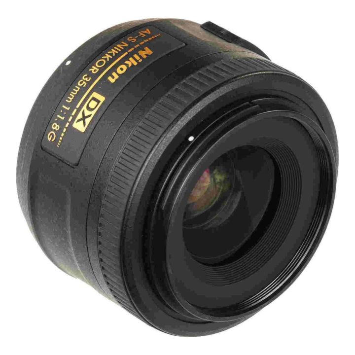 Nikon AF-S DX NIKKOR Lens 35mm f/1.8G (Black) | Lazada Singapore
