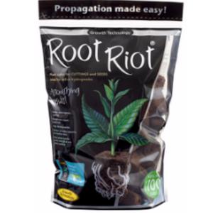 Growth Technology Root Riot Propagation Cube (100 cubes) (Bahan Medium Benih dan Penggalak Akar untuk potongan)