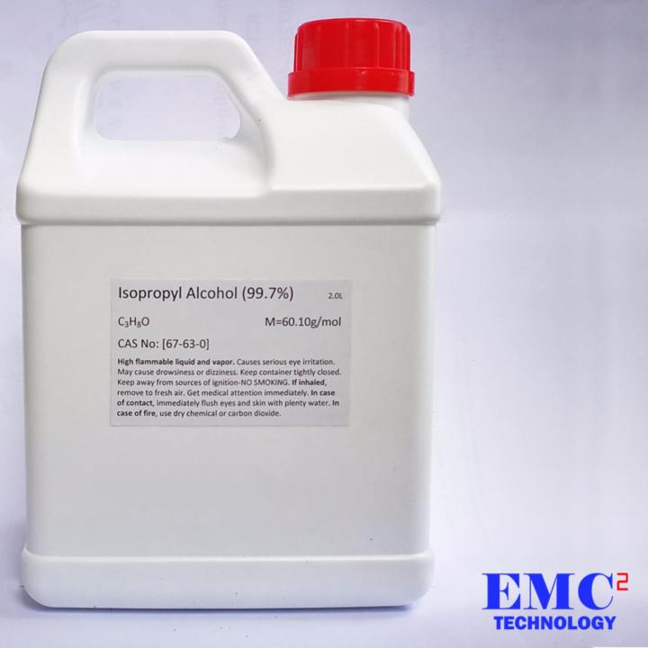 Isopropyl Alcohol (IPA) 99.7% 2L (PC and Electronic Components Cleaner ...