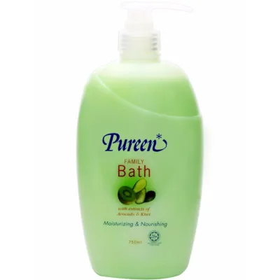 Pureen Family Bath with Extracts of Avocado & Kiwi 750ml