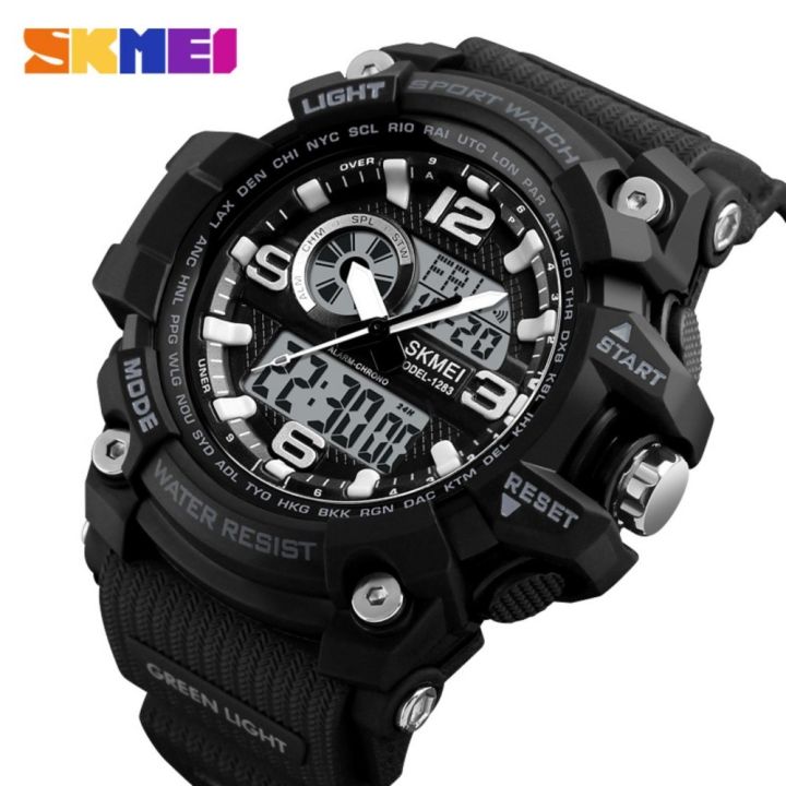 Jam skmei analog digital best sale