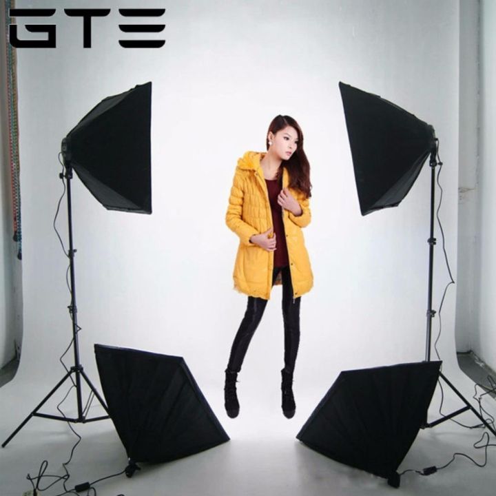 GTE Professional Photography Studio Equipment Set Kit With Non
