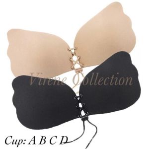 VIRENE Nu Bra Seamless Adhesive V BRA Vest Nubra / Wedding / Push Up Nu Bra - Ready Stock 213360 - Virene Collection