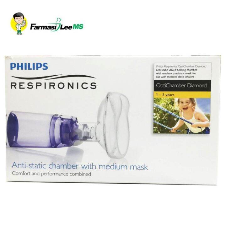 Philips Respironics OptiChamber Diamond (1-5 years old) | Lazada