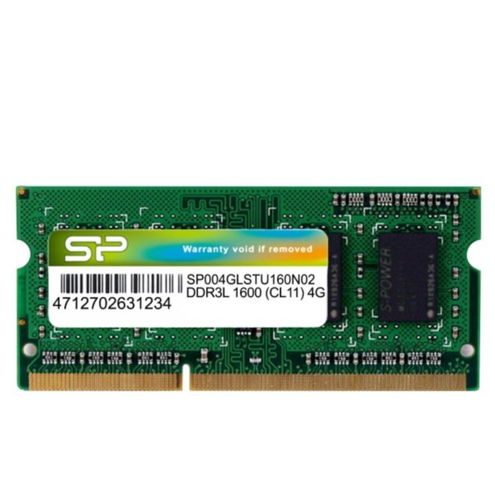 Silicon Power 4GB DDR3L 1600 PC3L-12800 1600MHz 204 Pin