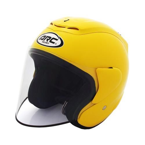 Original ARC RITZ Helmet Topi ARC Kuning Yellow Lazada Lazada