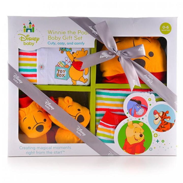 Winnie the pooh baby best sale gift set