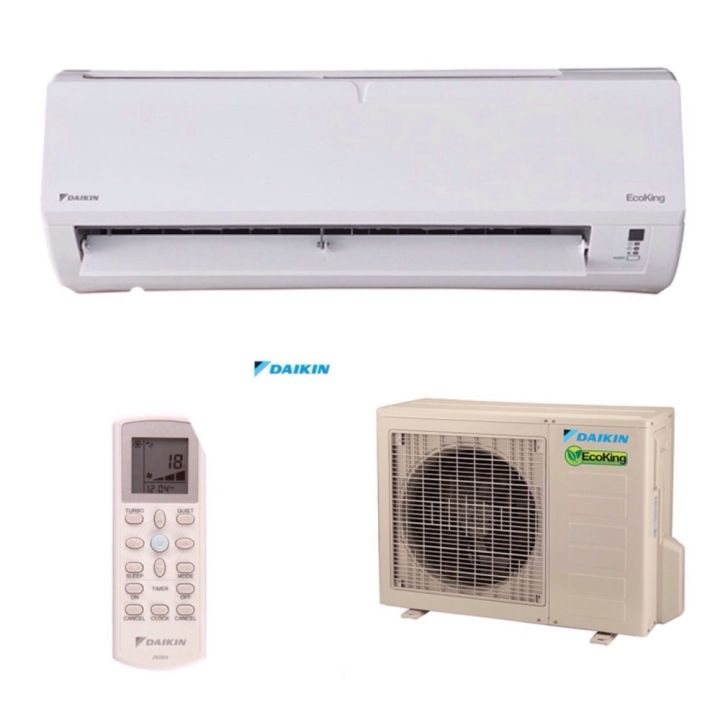 DAIKIN 1.0HP Eco-King Wall Mounted Air Conditioner- R410 FTN10P/RN10F |  Lazada