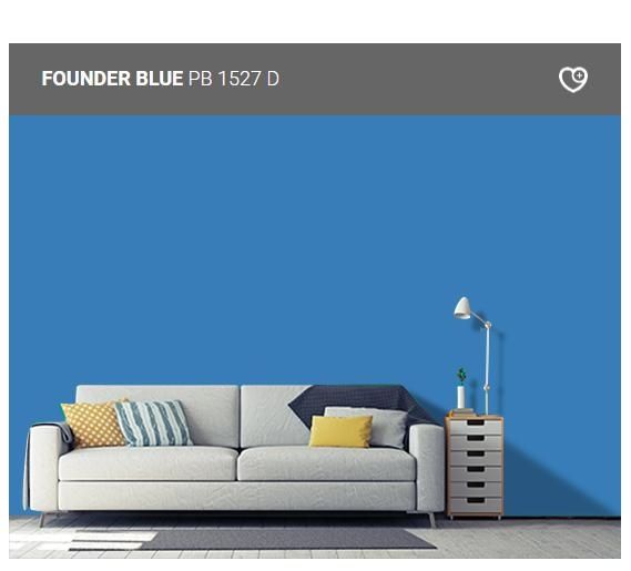 Nippon Paint Spotless FOUNDER BLUEPB 1527 D 5L Lazada