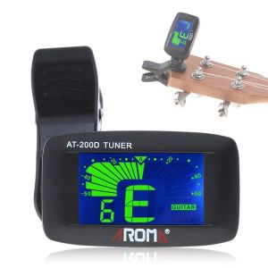 Acoustic Guitar Tuner Ukulele Tuner Digital Clip-on Electric Tuner Folk Violin Stringed Musical Instrument Bass Tuner Bass Tuner