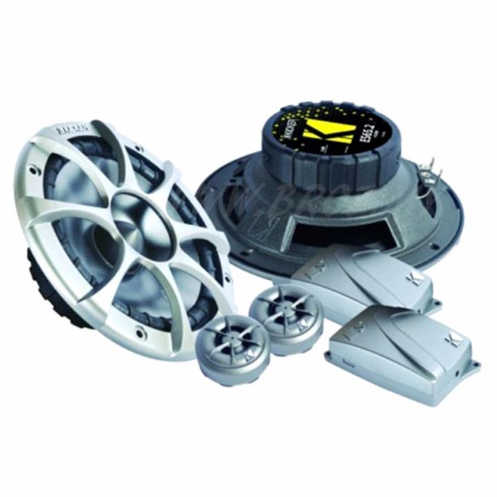 KICKER kicker スピーカー　ES65.ES40 KICKER 16Cmスピーカー ES65.2 40hm ネットワークツィーター