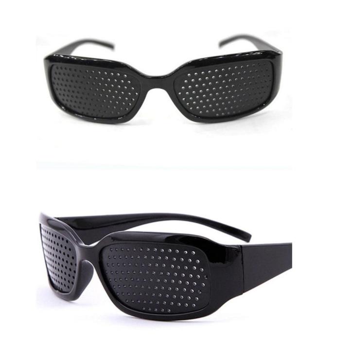 1x Anti-myopia Pinhole Glasses Pin Hole Sunglasses Eye Exercise
