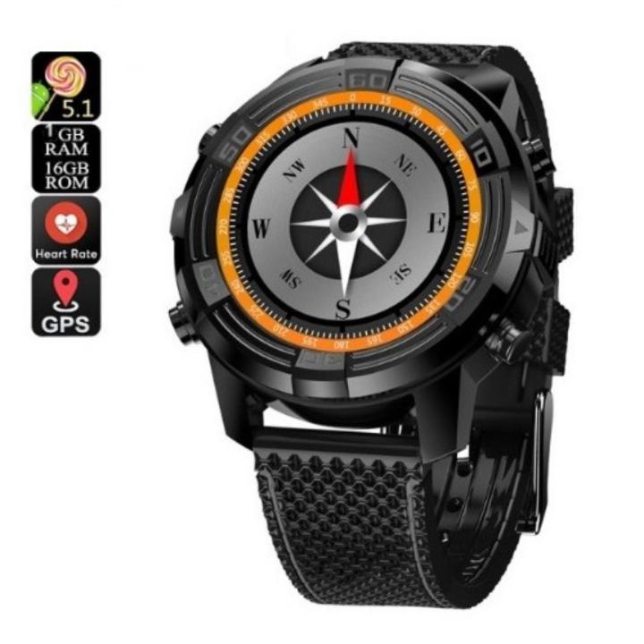 LEMFO LEM6 Android Watch Phone(1GB RAM+16GB ROM Pedometer Heart