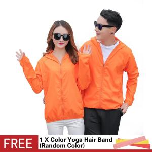 Ultra Light Folding Men Women Outdoor Sports Hooded Jacket Anti-UV Waterproof Windproof Solid Color Cycling Running Sportwear
