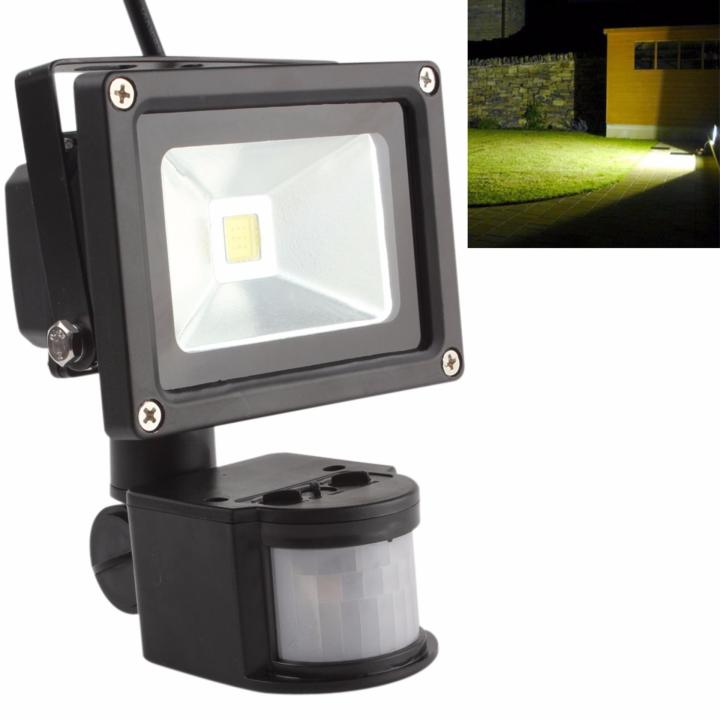 20W PIR Infrared Body Motion Sensor LED Flood Light AC 85-265V Waterproof  Outdoor Landscape Lamp Garden Light