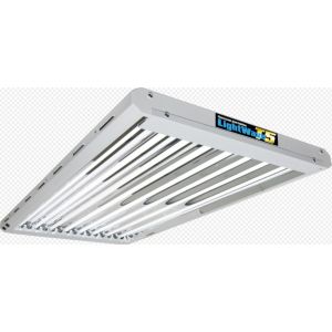 Growth Technology LightWave T5 4Ft 8Tube Fluorescent Plant Lighting (33200 Lumens 8x54W 6500K Houseplant Light Grow Light Indoor Grow Light)