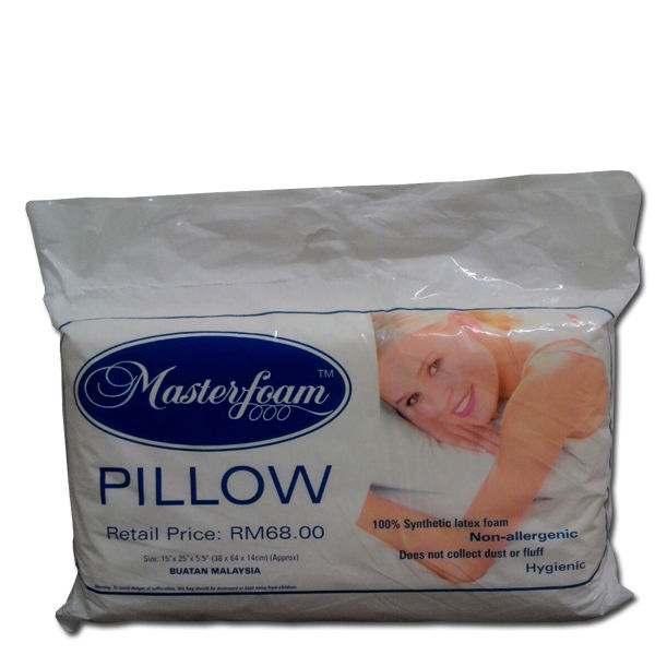 Masterfoam 100 Synthetic Latex Foam Pillow Lazada