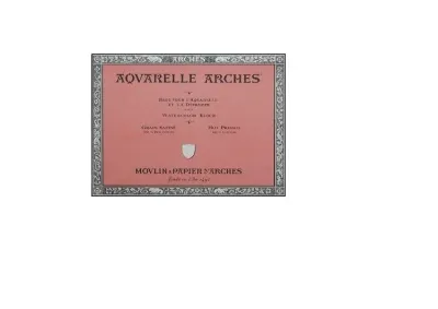 Arches Watercolour (Aquarelle) Rough Texture paper 300gsm #4001-212