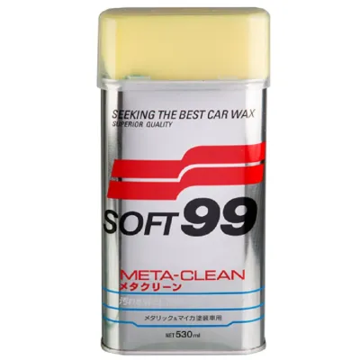 Soft 99 Meta-Clean Liquid Wax 530ml - For Metallic Colour Cars