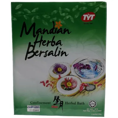 TYT Confinement Pure Herbal Bath (for bathe after delivered after childbirth) 40g x 2 sachets