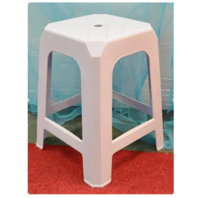 Plastic chair (No back)- marble colour