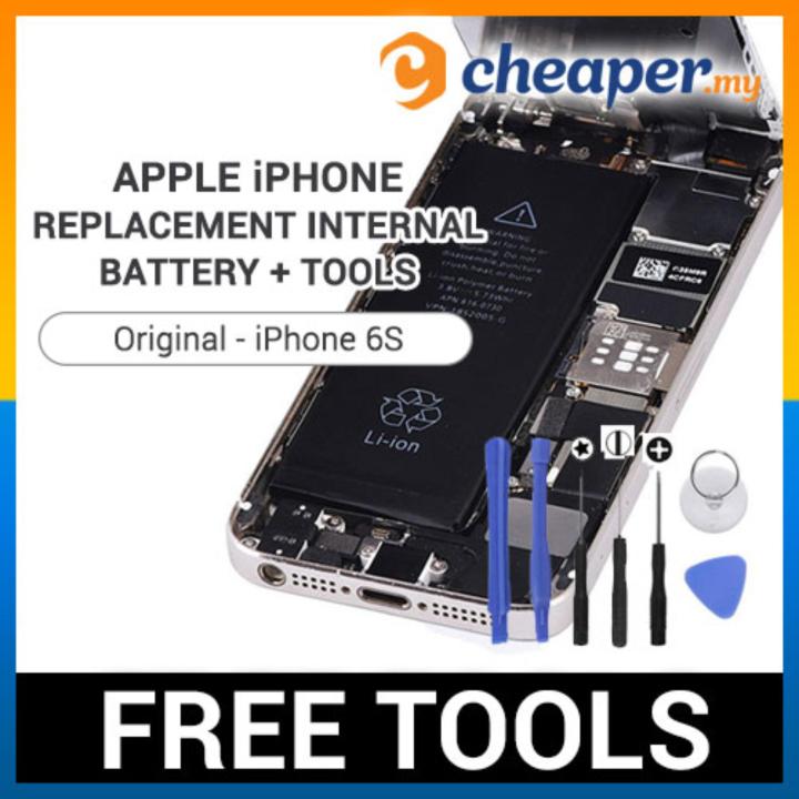 iPhone Replacement Internal Battery Free Tools (Original iPhone 6S