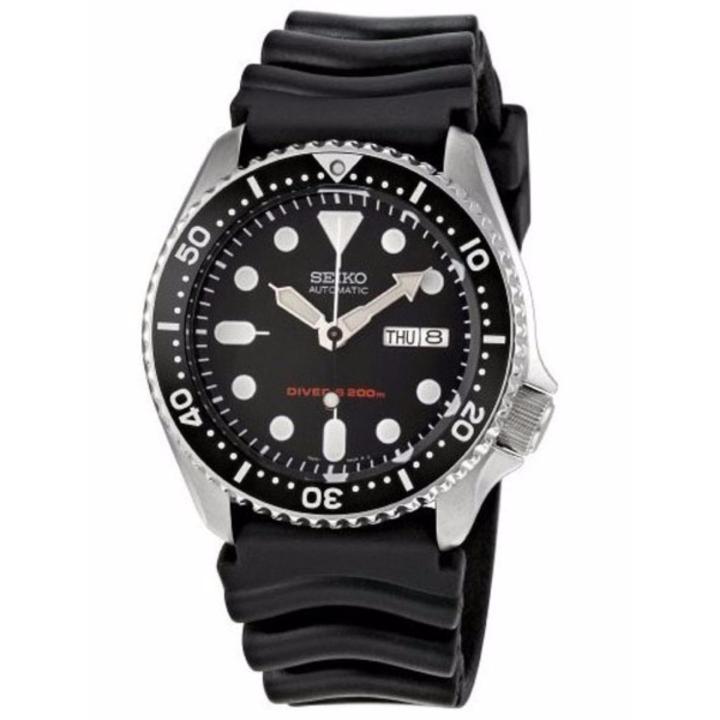 Seiko SKX013 Divers Medium Size Junior Size 200M Black Dial