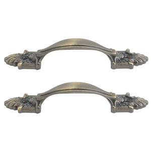 Classy 743 140mm Modern Cabinet Handle (Antique Brass) (2 pcs) Drawer Handle Cabinet Door Handle