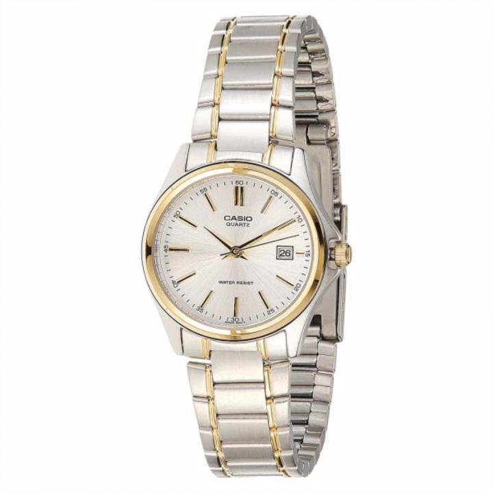 Casio Enticer Dual Tone Womens Business Watch LTP-1183G-7A Shock