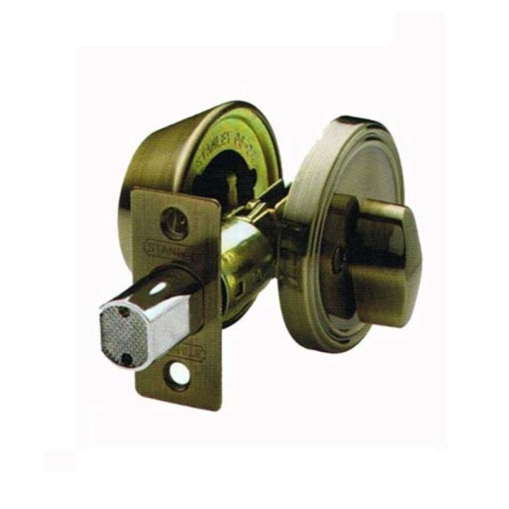 STANLEY DEADBOLT LOCK SINGLE CYLINDER (AB) Lazada PH