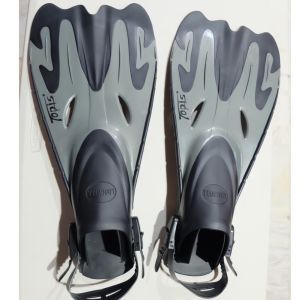 Topis Swimming Fins Diving Flippers GRAY