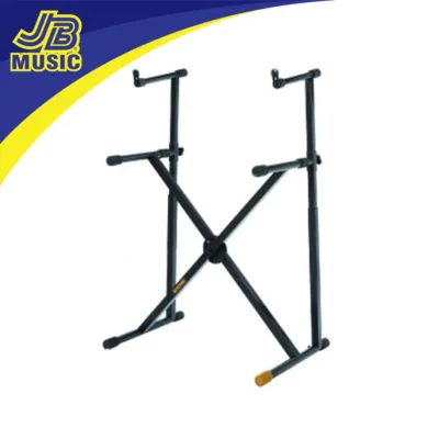 Hercules KS210B EZ-LOK Double Tier Keyboard Stand