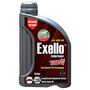 Pertua Exello Synthetic Performance Diesel Engine Oil SAE 15W/40 1L ( 1 liter )