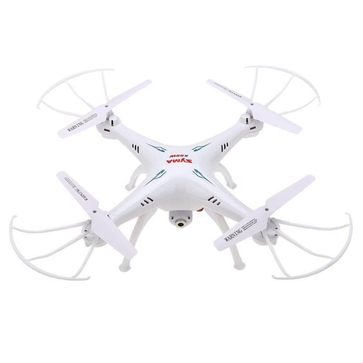 Syma X5C 2.4Ghz 6 Axis Gyro RC Quadcopter Drone with 2MP HD Camera White Lazada PH