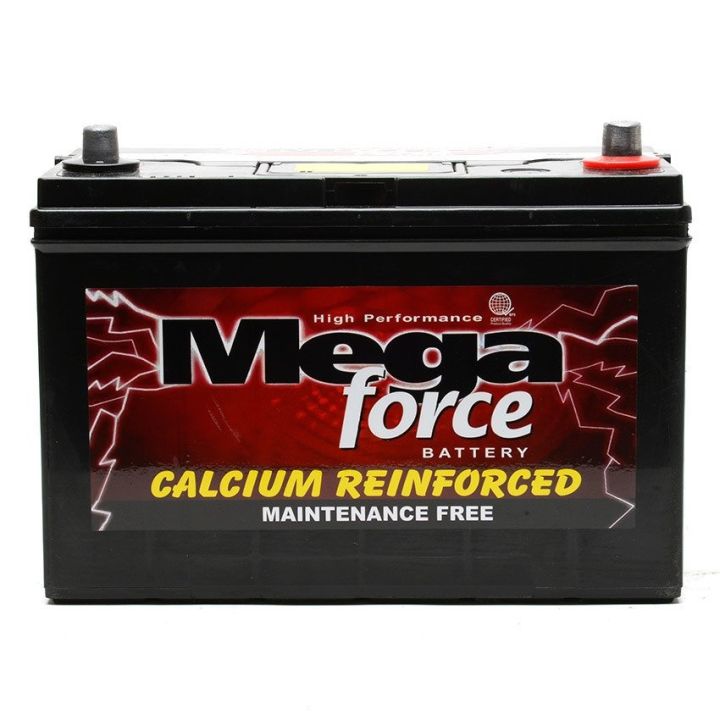 Mega Force 3SMF NX120-7L 95D31L (95AMPS) Maintenance Free Automotive Battery  FREE DHC APM-1 Voltmeter Lazada PH