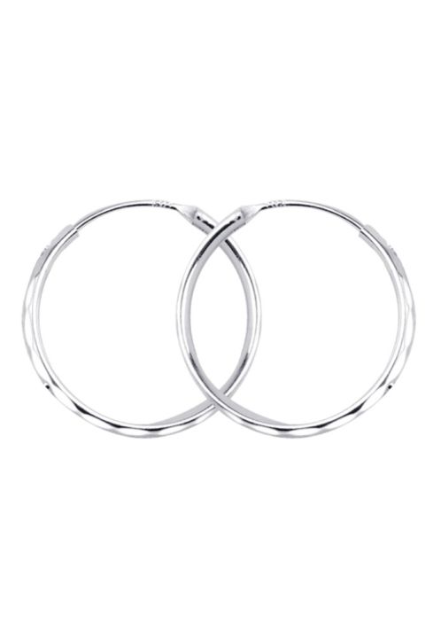 ロンハーマン Mini Macro Hoop Silver Single