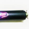 Namban Motorcycle Exhaust Muffler Pipes for Smash 115 and Shogun (Black). 