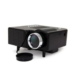 Projector Mini  LED  Projector  LCD  Image  System  (Black) UC 28 Keimav