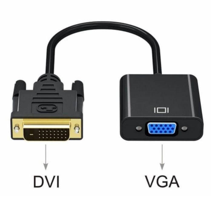 DVI-D to VGA Adapter Converter Adaptor Connector Computer Monitor