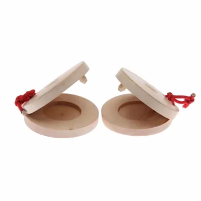 Wooden Castanet Instrument 1 Pair