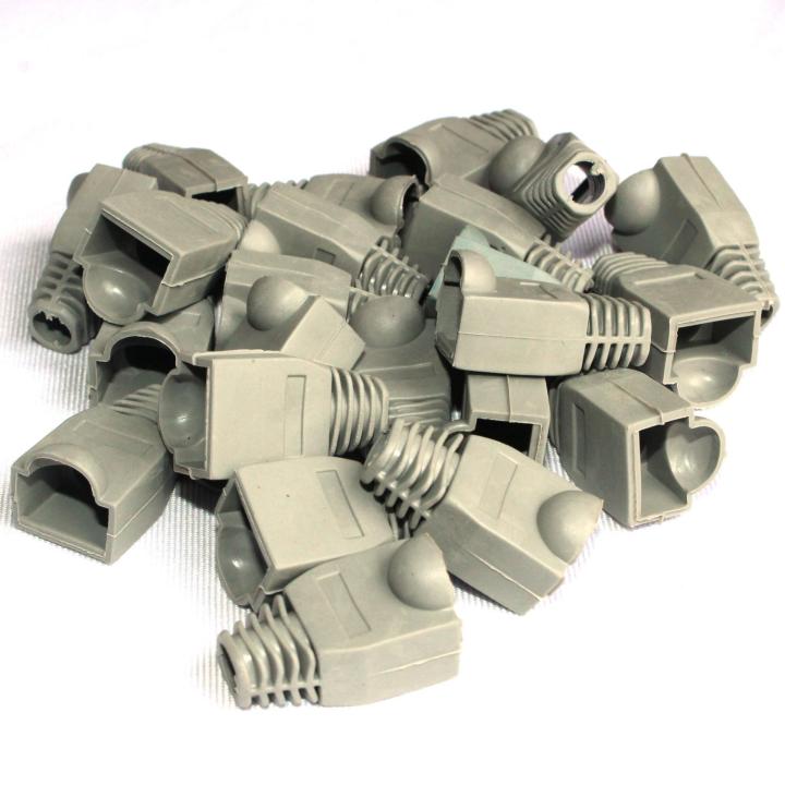 Generic Rj45 Rubber Boot RJ45 Rubber Boot 100pcs (Grey) | Lazada PH