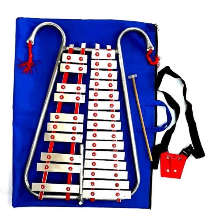 Sikat Small Lyre Xylophone (Silver) Lazada PH