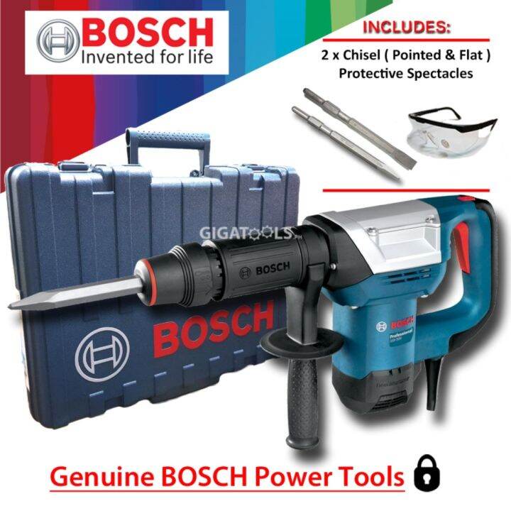 Bosch GSH 500 Demolition Hammer / Chipping Gun 17mm Hex ( 1,025W ) With ...