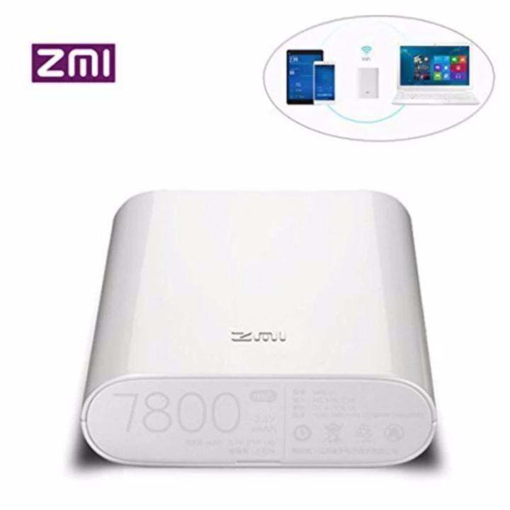 Original Xiaomi ZMI MF855 7800mAh 120Mbps 3G 4G LTE Wireless WiFi Router  Powerbank | Lazada PH