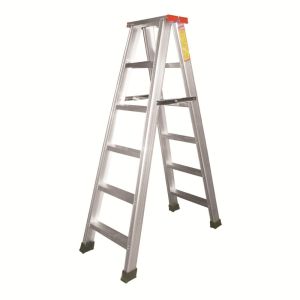 6 Steps - Foldable Double Side-A Alluminum Ladder